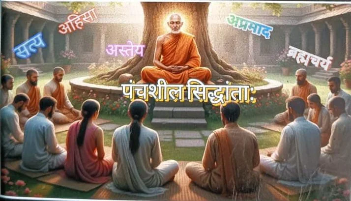 Panchshil Siddhant Class 12 Hindi Anuvad