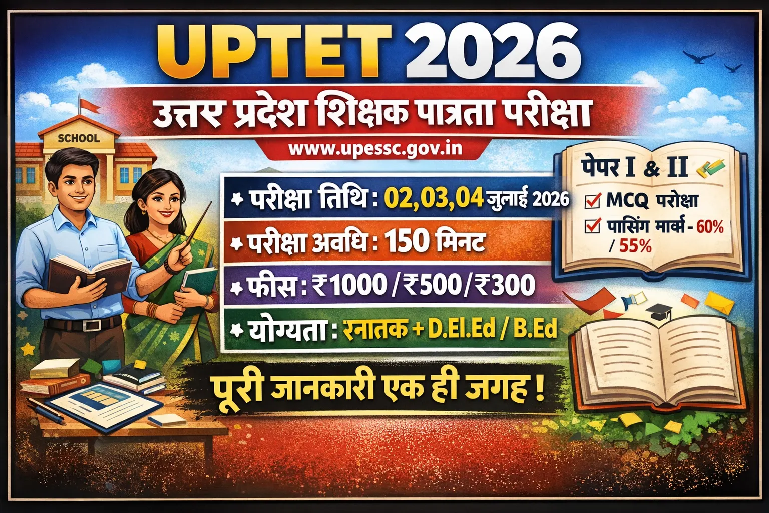 uptet 2026 notification
