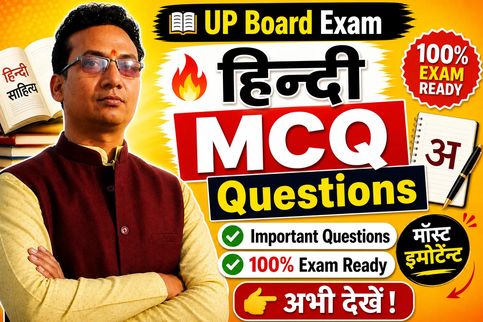 UP Board Exam MCQ